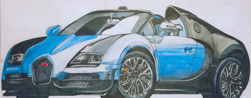 tranh vẽ ô tô mơ ước đạt giải nhất​ 38