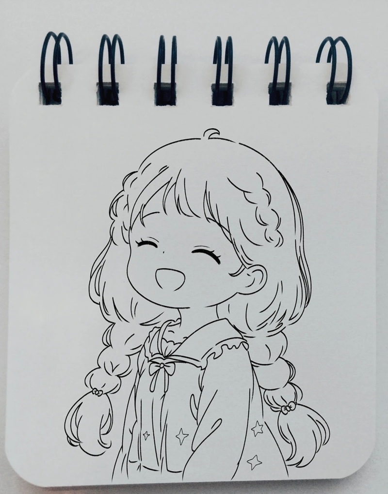 vẽ anime đơn giản chibi 18