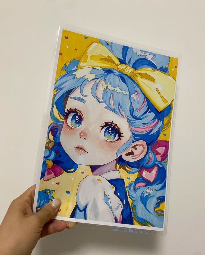 vẽ anime đơn giản chibi 22