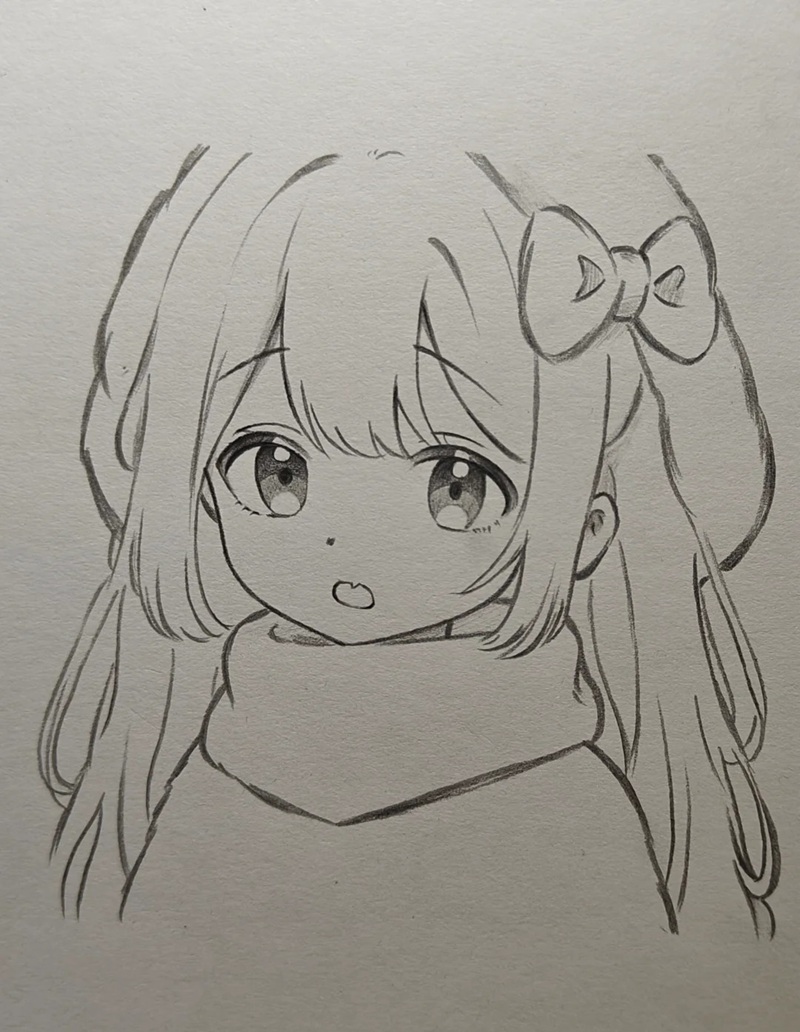 vẽ anime đơn giản chibi 28