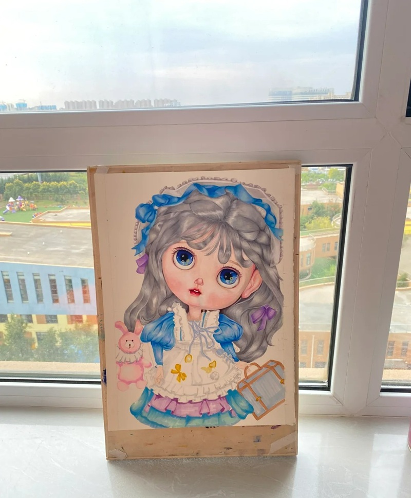 vẽ anime đơn giản chibi 8