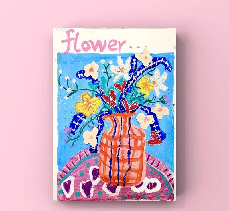 vẽ bình hoa lớp 6 1