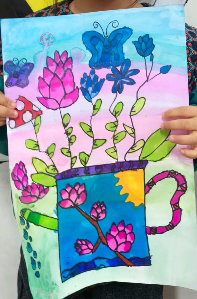 vẽ bình hoa lớp 6 17