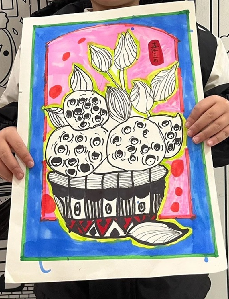 vẽ bình hoa lớp 6 30