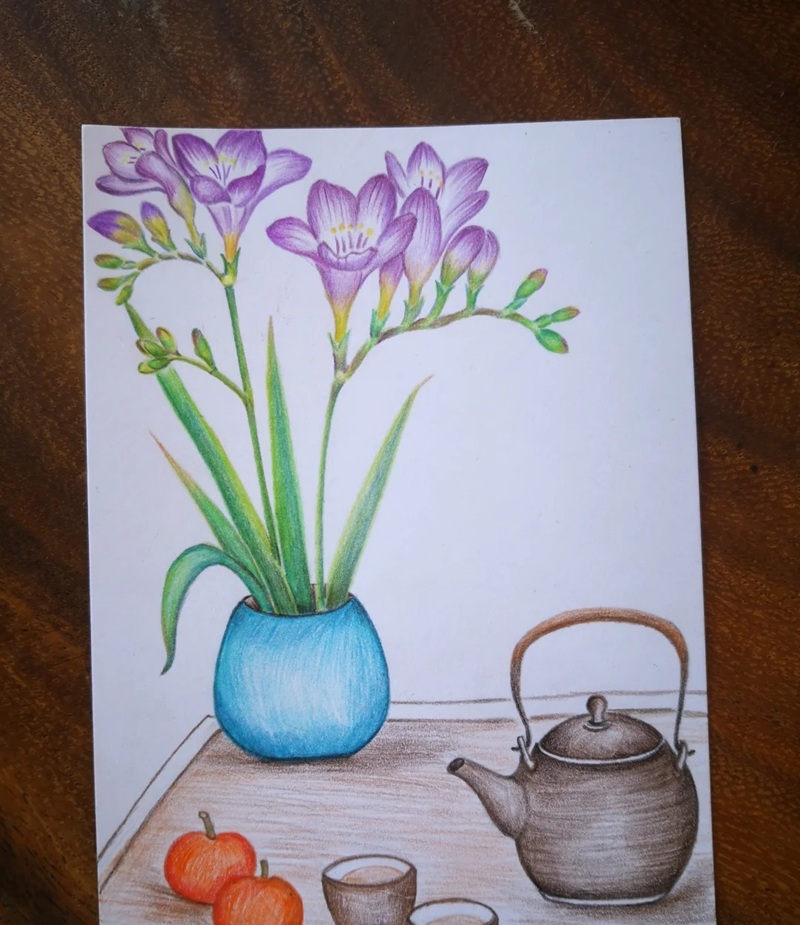 vẽ bình hoa lớp 6 36