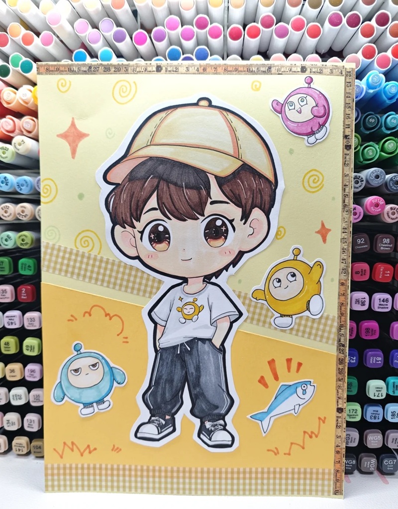 vẽ chibi nam 30