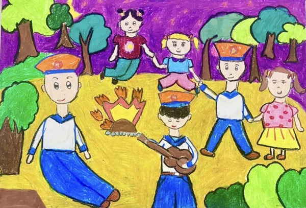 vẽ chú bộ đội hải quân 13