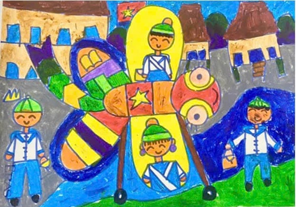 vẽ chú bộ đội hải quân 18