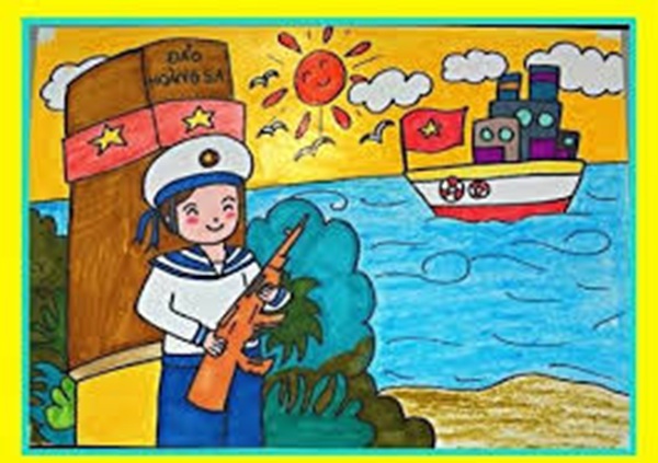 vẽ chú bộ đội hải quân 3