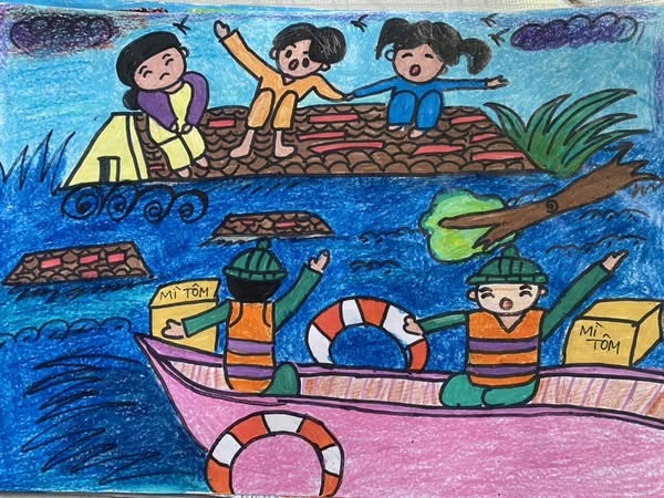 vẽ chú bộ đội lớp 1 24