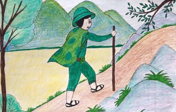 vẽ chú bộ đội lớp 1 30