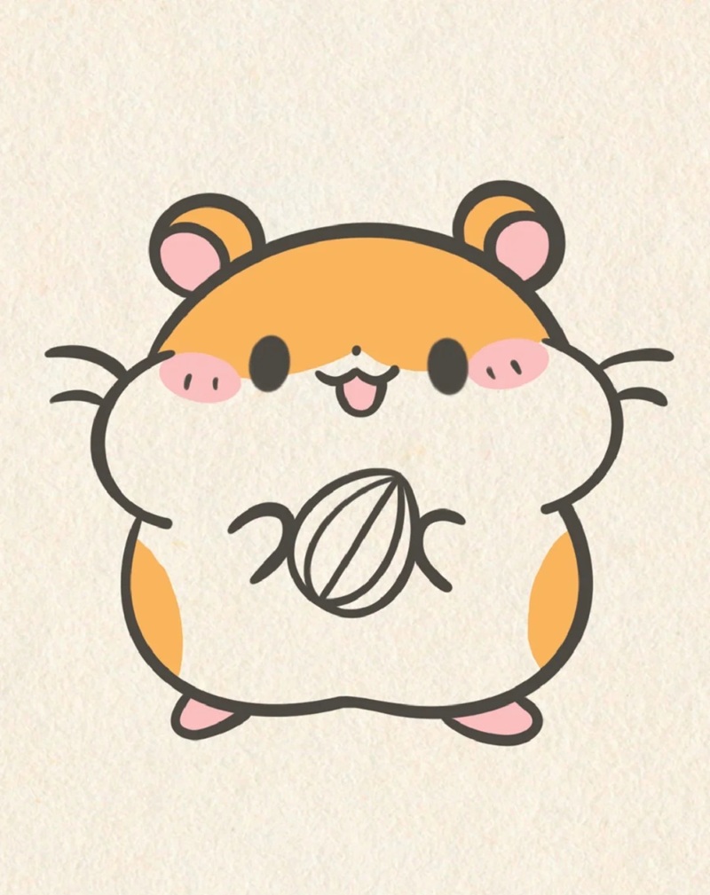 vẽ chuột chibi 10