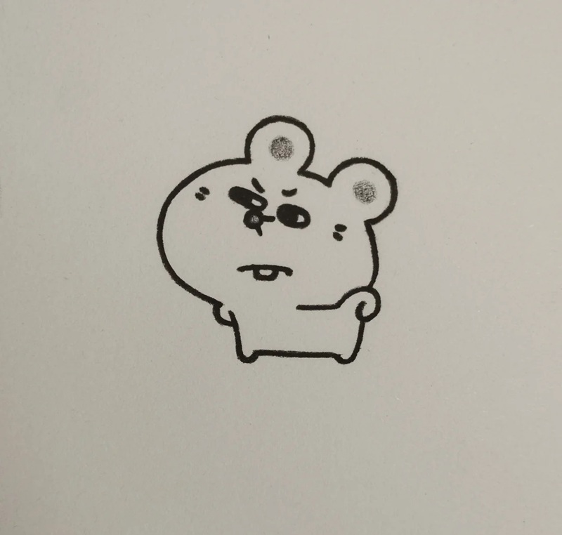 vẽ chuột chibi 16