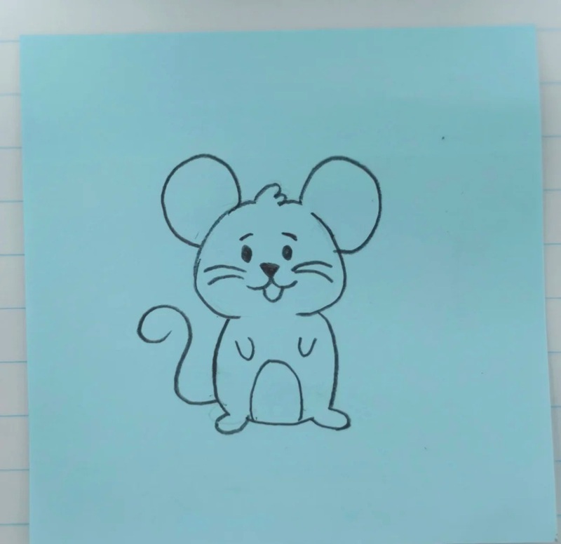 vẽ chuột chibi 19