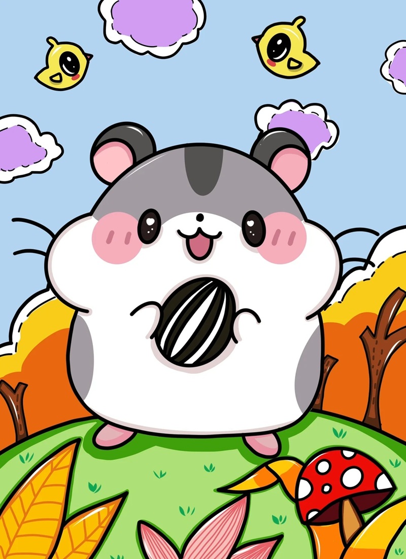 vẽ chuột chibi 20