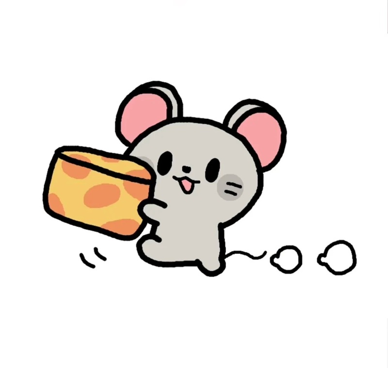 vẽ chuột chibi 23