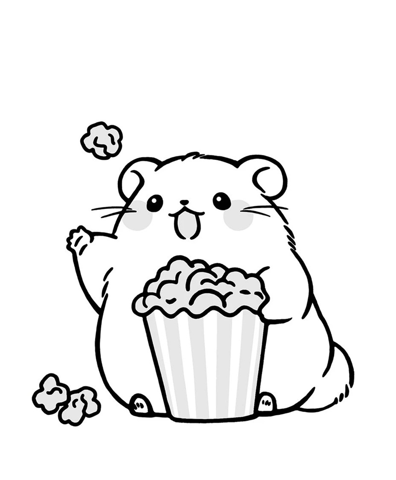 vẽ chuột chibi 24