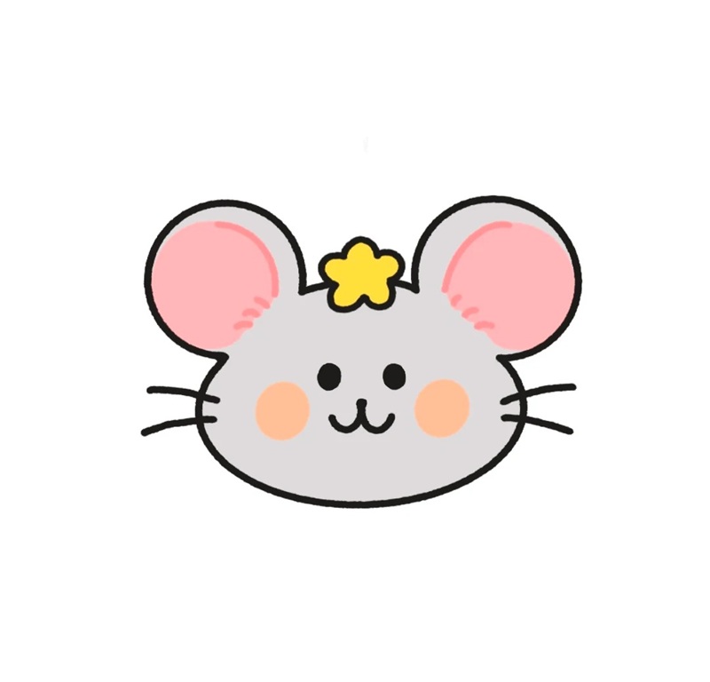 vẽ chuột chibi 26