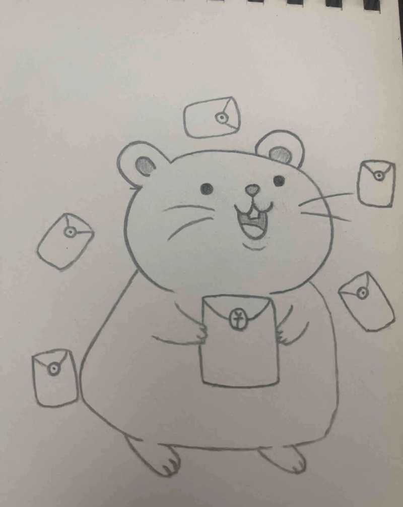 vẽ chuột chibi 35