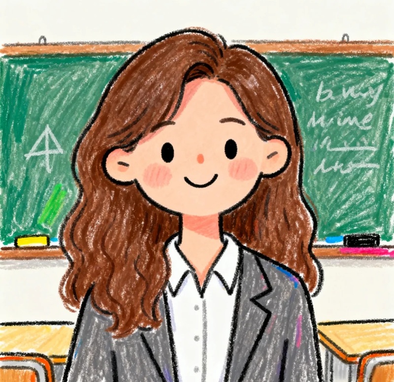 vẽ cô giáo chibi 16