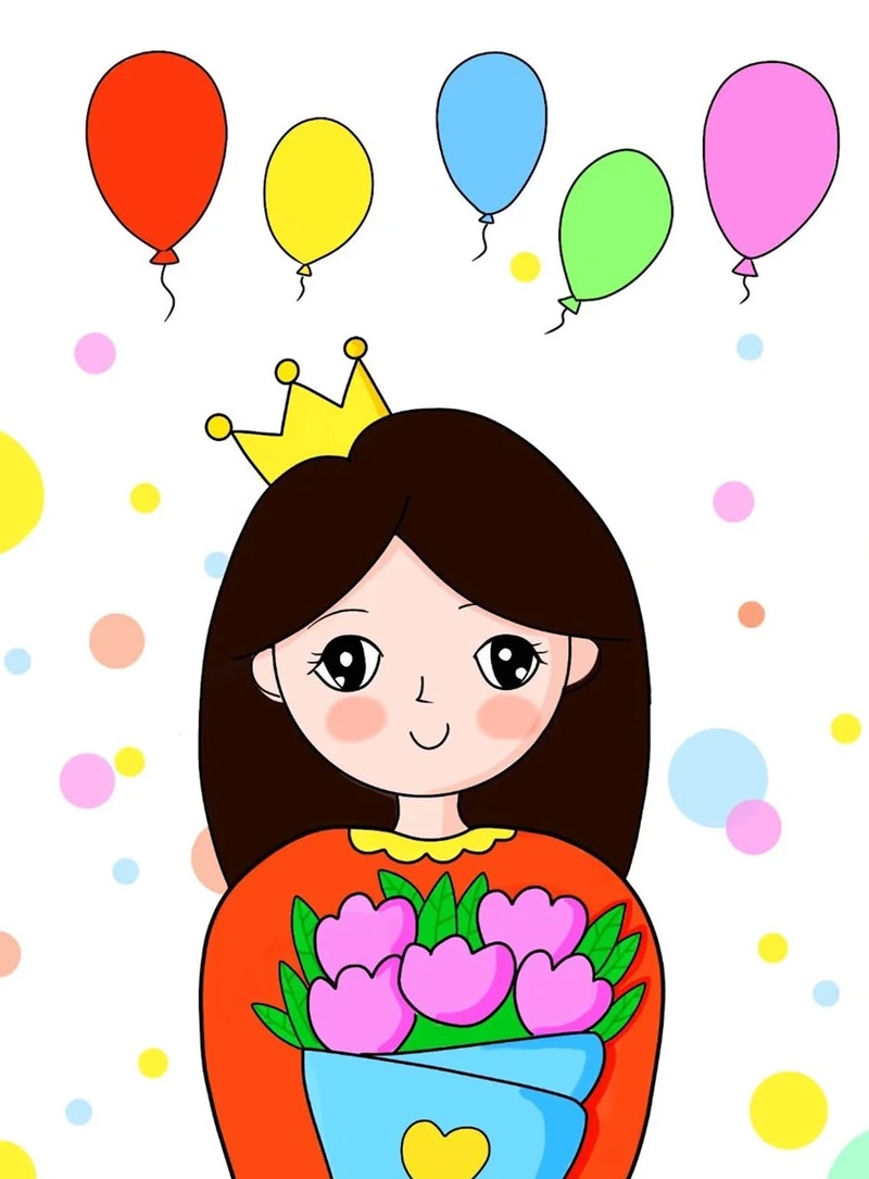 vẽ cô giáo chibi 18