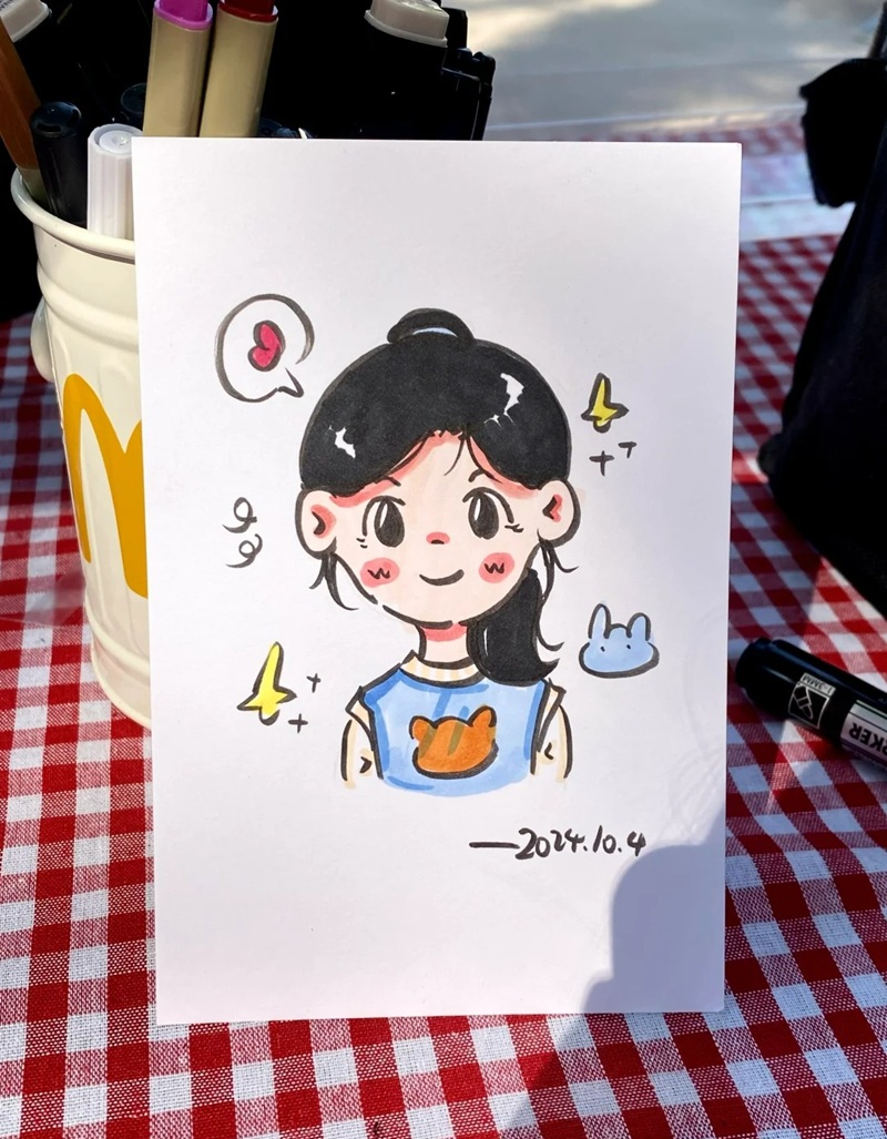 vẽ cô giáo chibi 31