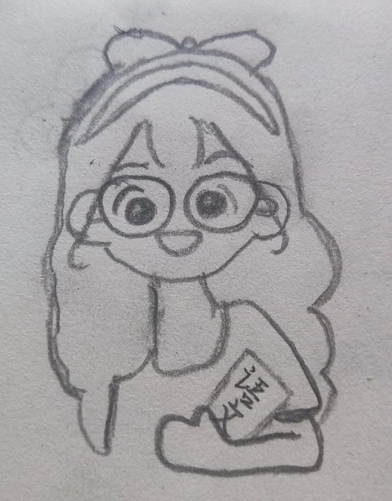 vẽ cô giáo chibi 33