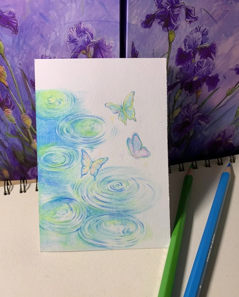 vẽ con bướm đơn giản​ 18