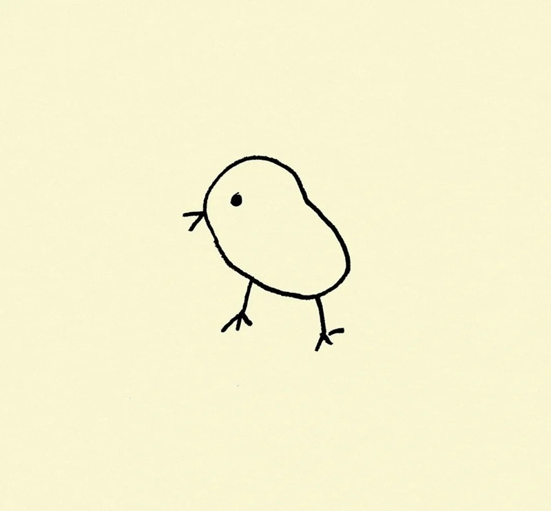 vẽ con gà con​ 28