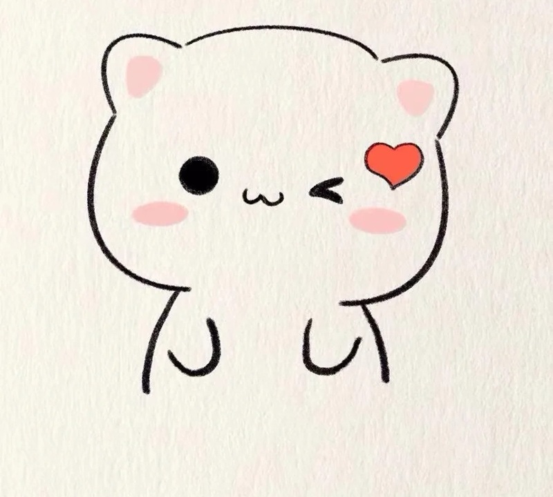 vẽ con mèo chibi 31