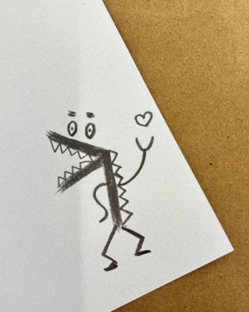 vẽ con rồng đơn giản​ 2