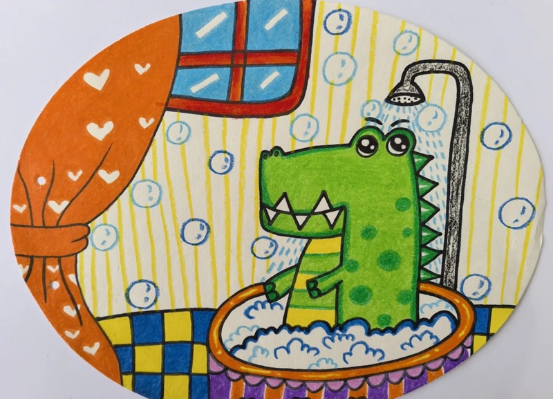 vẽ con vật bằng số 10