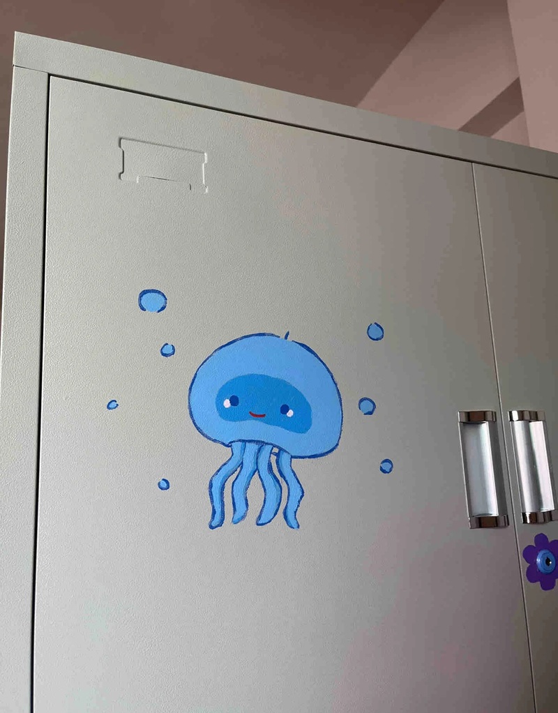 vẽ con vật dưới biển 9