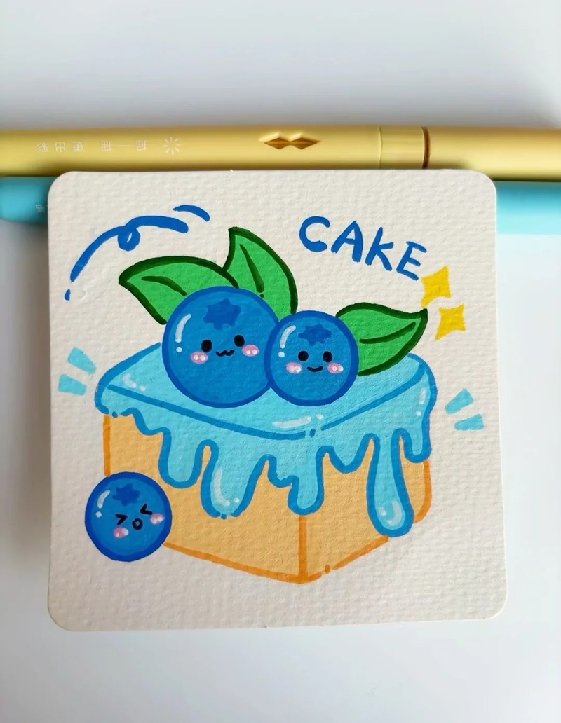 vẽ đồ ăn chibi 11