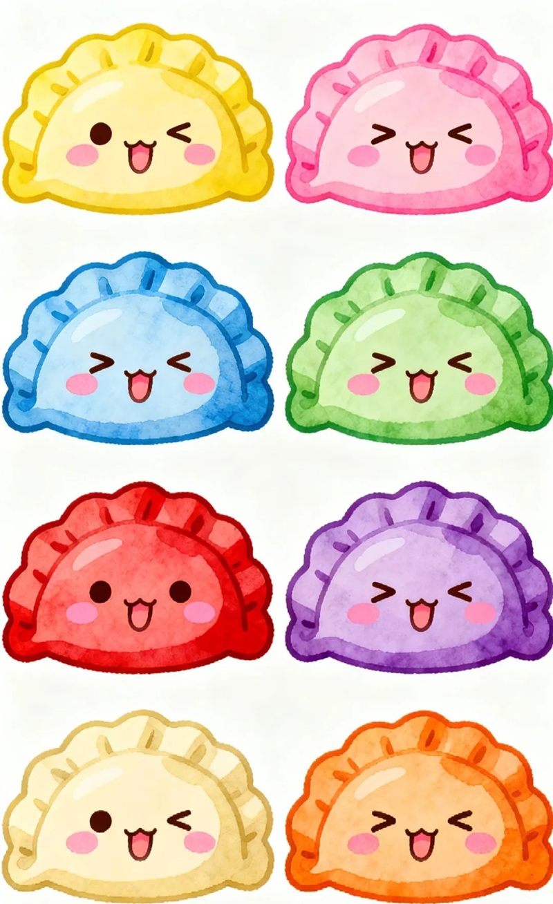 vẽ đồ ăn chibi 22