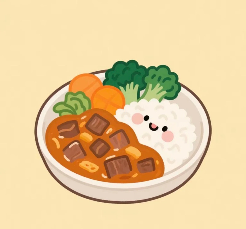 vẽ đồ ăn chibi 31