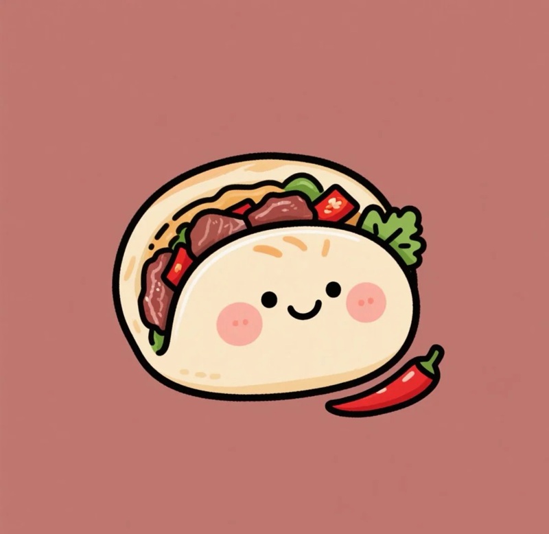 vẽ đồ ăn chibi 32