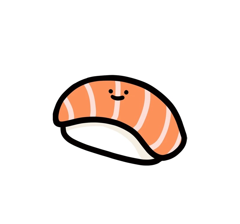 vẽ đồ ăn chibi 35