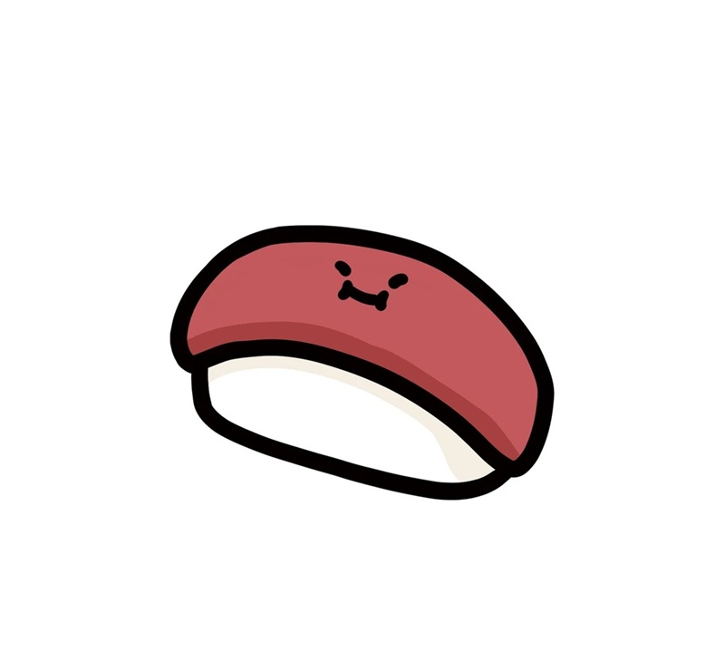 vẽ đồ ăn chibi 36