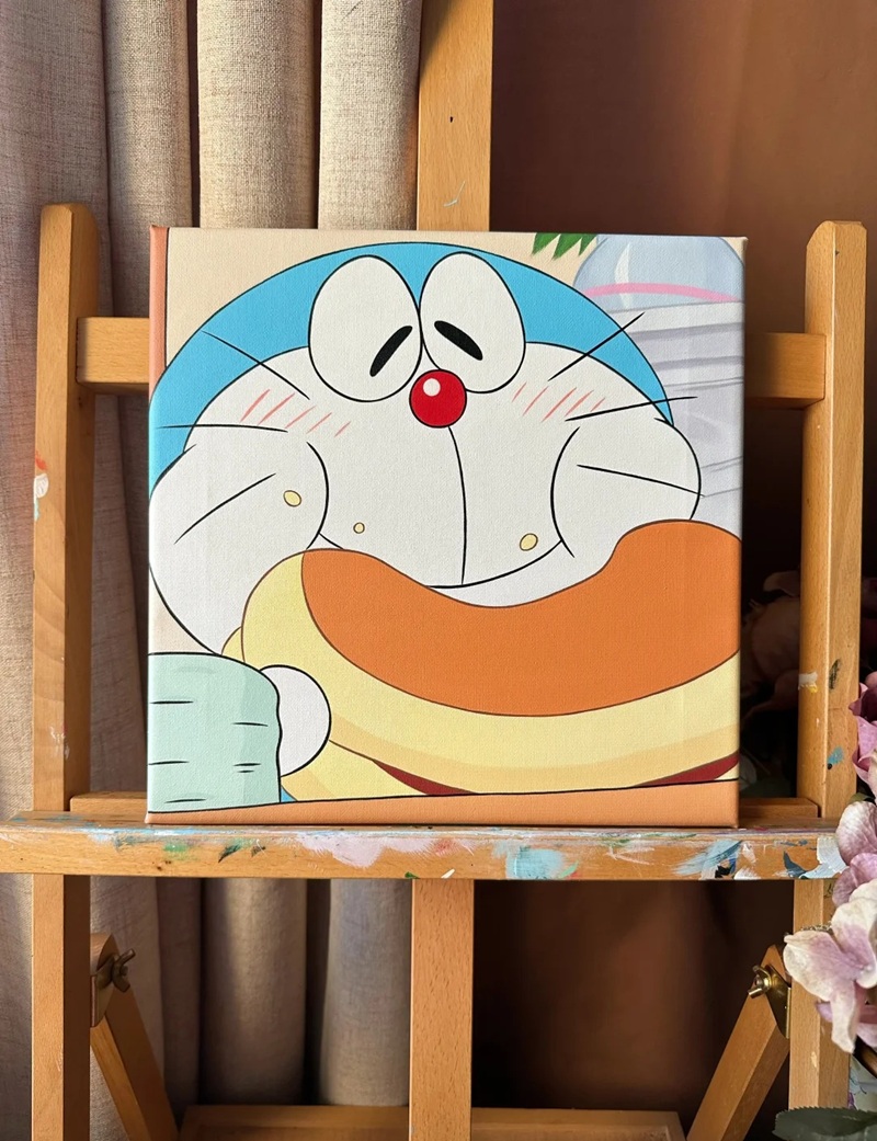 vẽ doraemon chibi​ 21