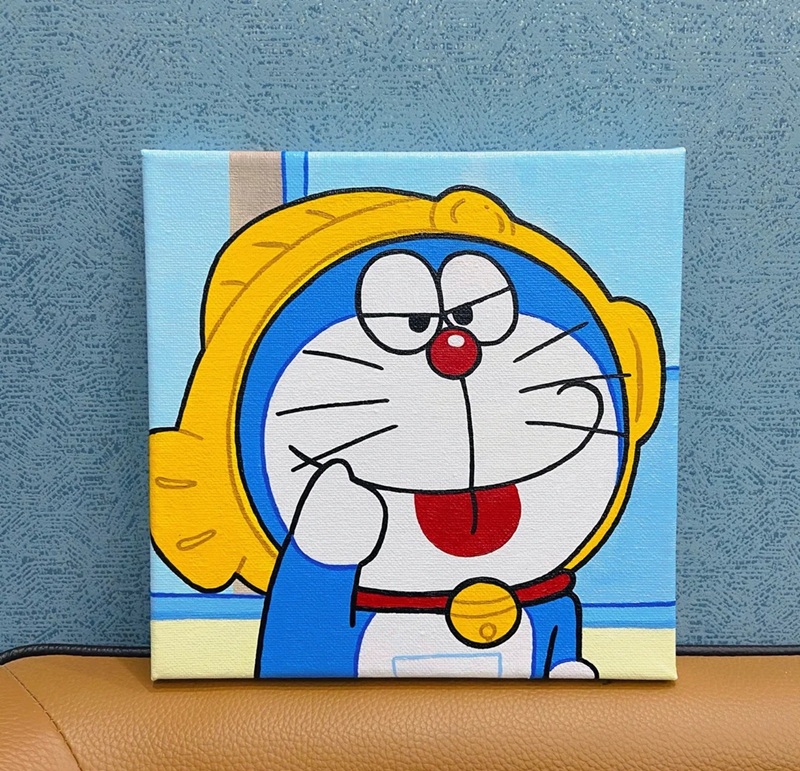 vẽ doraemon chibi​ 29