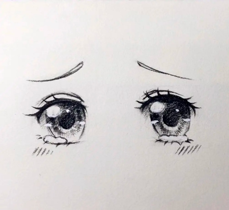 vẽ mắt chibi 17