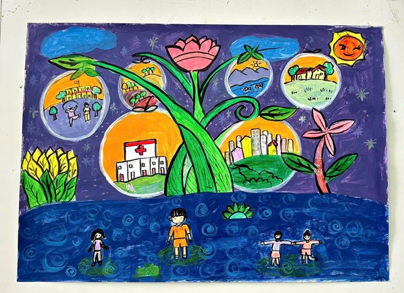 vẽ ngôi nhà lớp 6​ 38