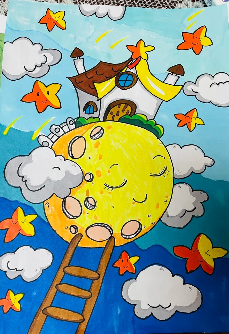 vẽ ngôi nhà mơ ước​ 21