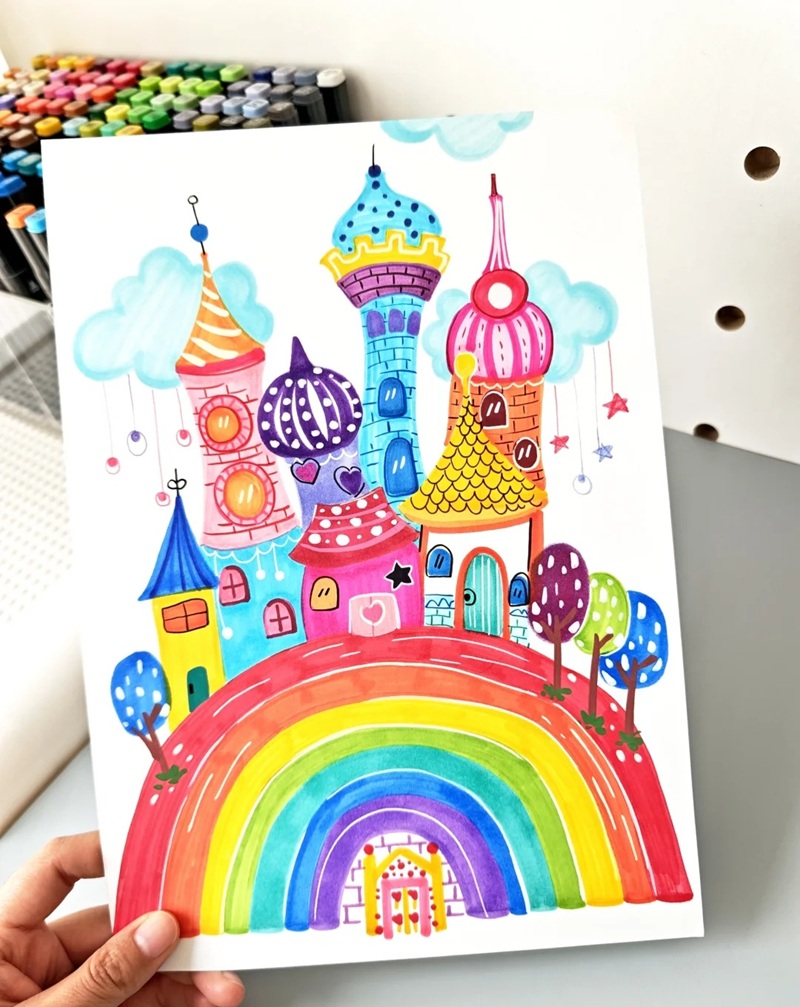 vẽ ngôi nhà mơ ước​ 22