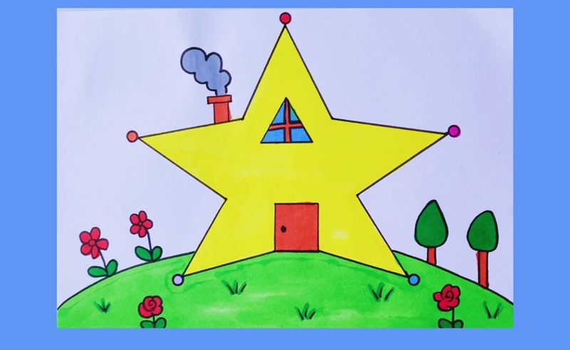 vẽ ngôi nhà mơ ước​ 23