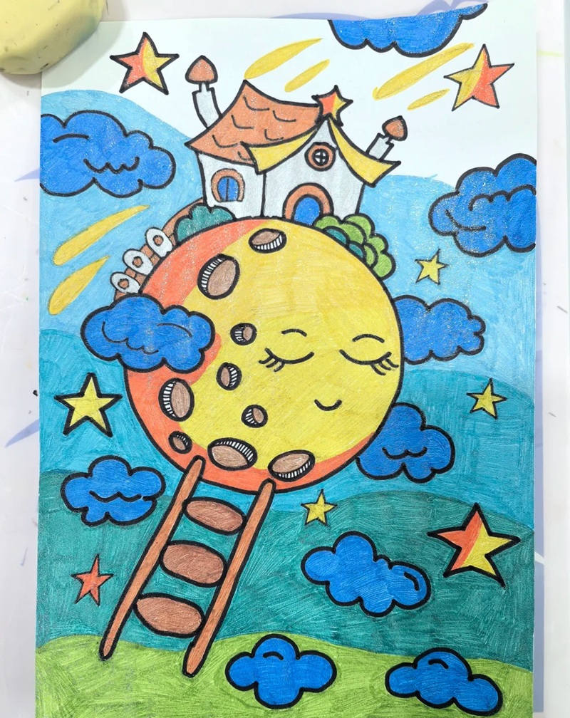 vẽ ngôi nhà mơ ước​ 24