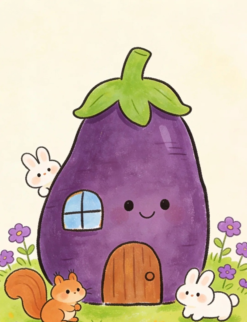 vẽ ngôi nhà mơ ước​ 31