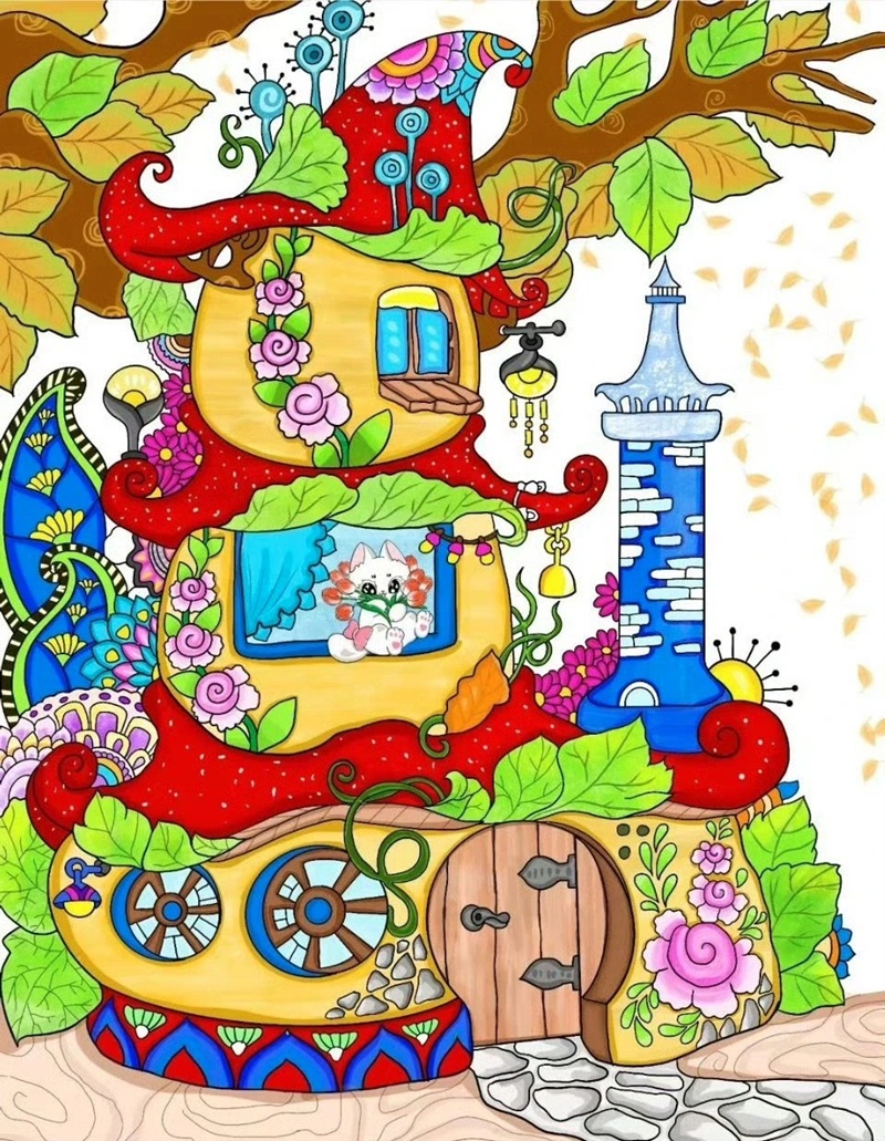 vẽ ngôi nhà mơ ước​ 36