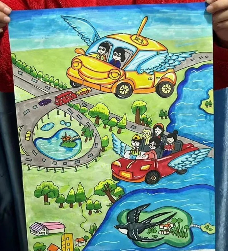 vẽ ô tô mơ ước đơn giản đẹp 31